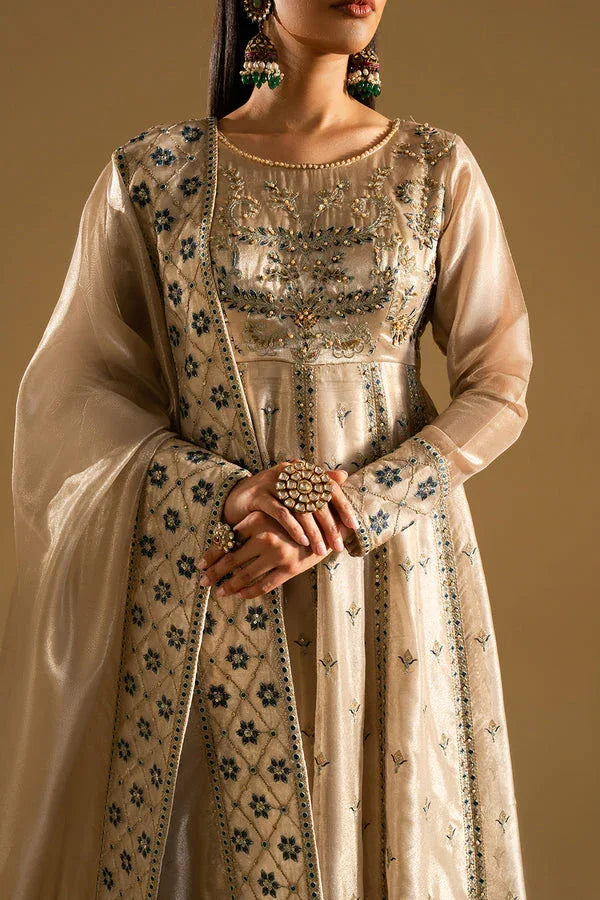 Maryum N Maria | Mysha Wedding Formals | ZARA - MS50183 - Aqsa Fabrics