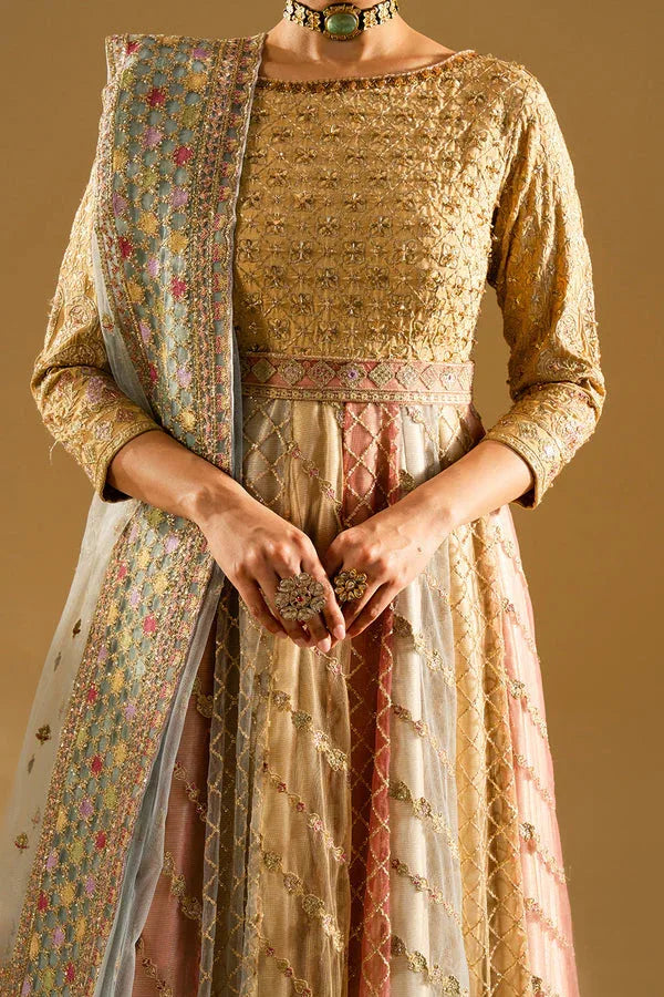 Maryum N Maria | Mysha Wedding Formals | KARIN - MS50187 - Aqsa Fabrics