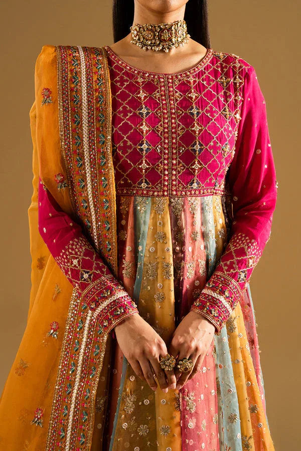 Maryum N Maria | Mysha Wedding Formals | AIREN - MS50189 - Aqsa Fabrics