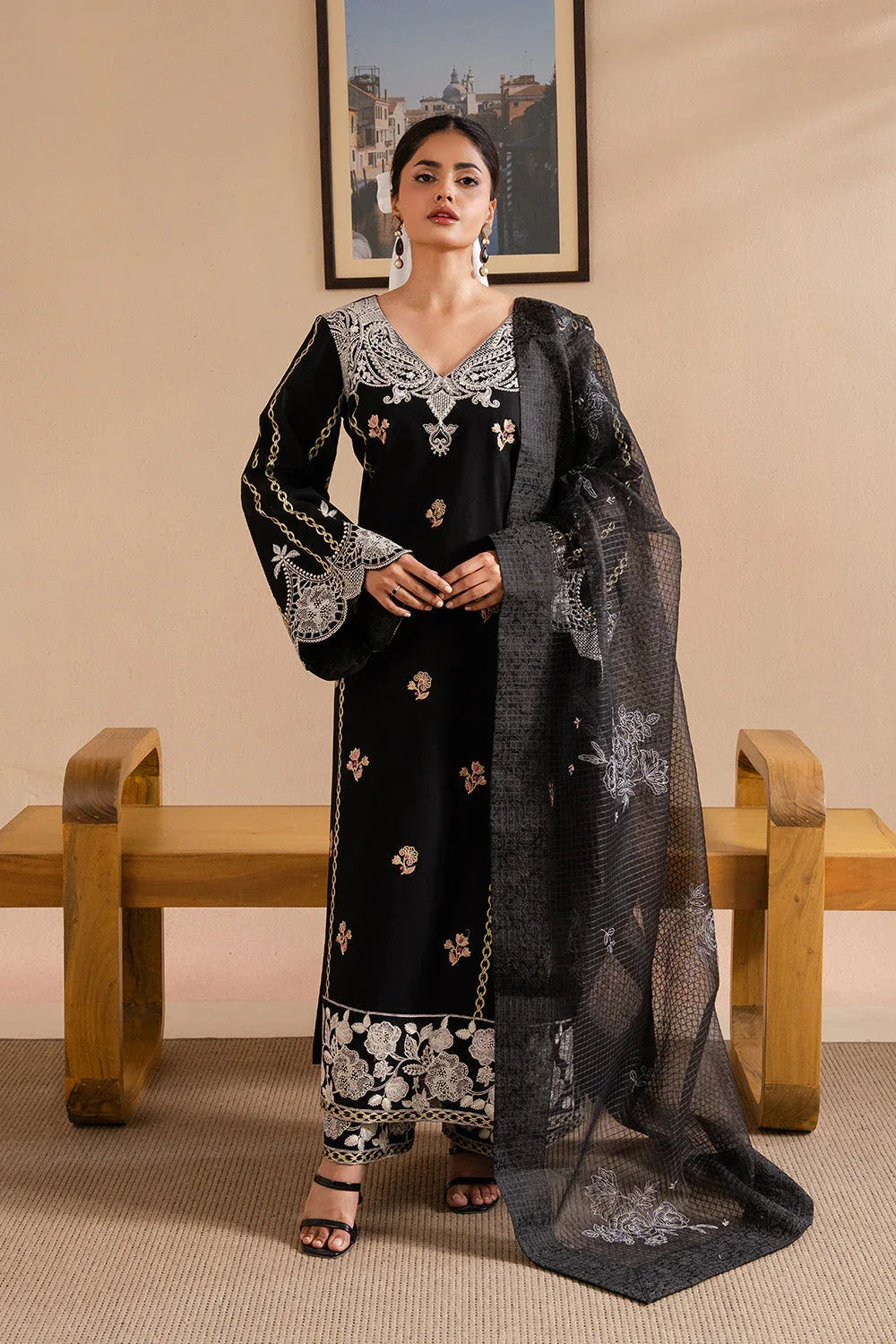 Maryum N Maria | Belle Pret | SATORI - MS50237 - Aqsa Fabrics