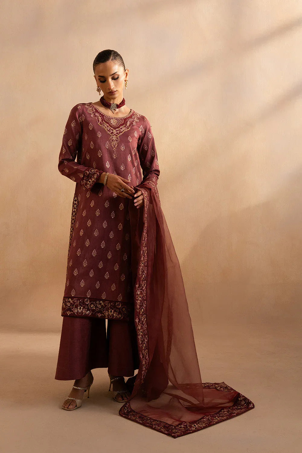 Maryum N Maria | Dhahab 25 | AMBROSE - MS50256 - Aqsa Fabrics