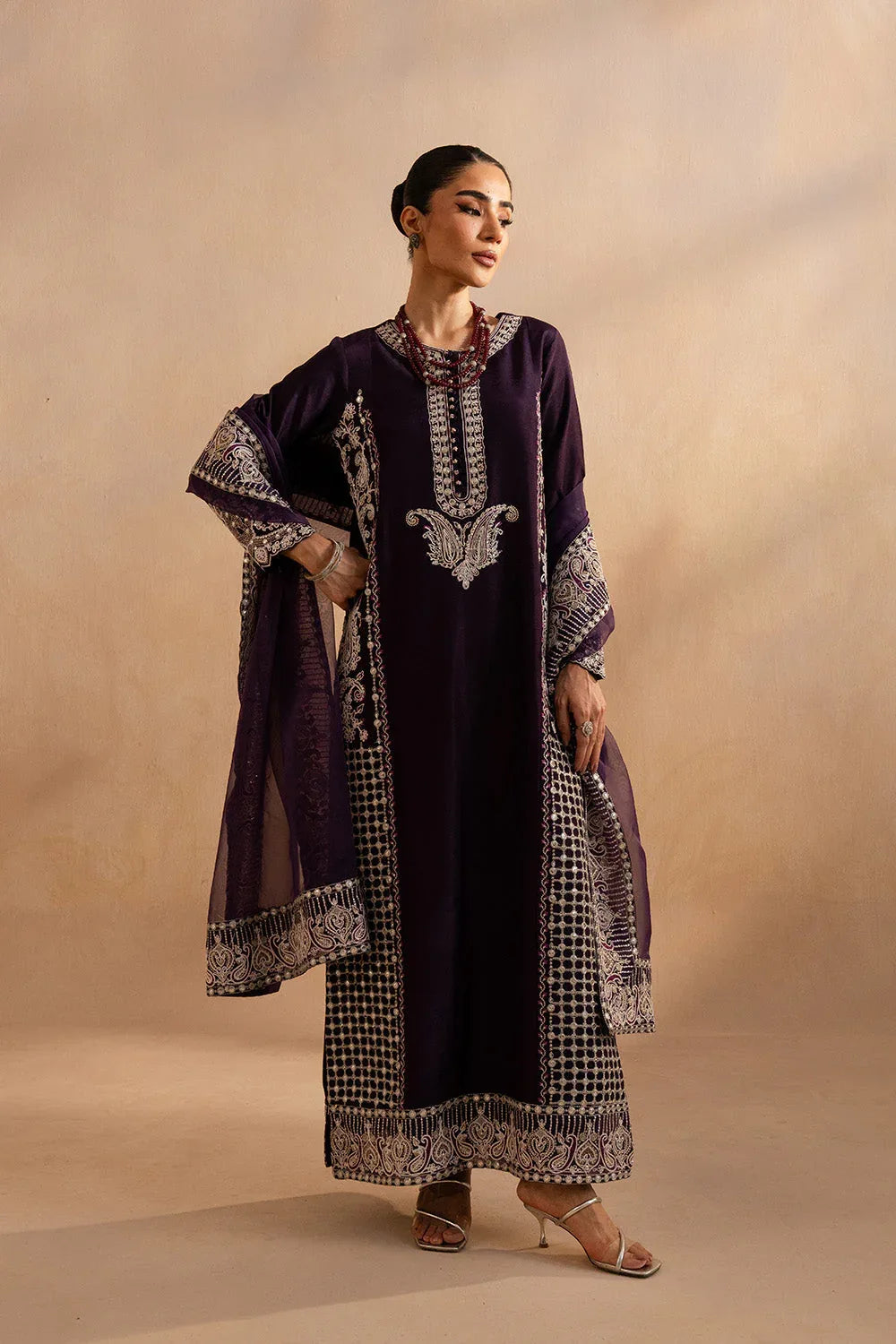 Maryum N Maria | Dhahab 25 | EMILY - MS50267 - Aqsa Fabrics