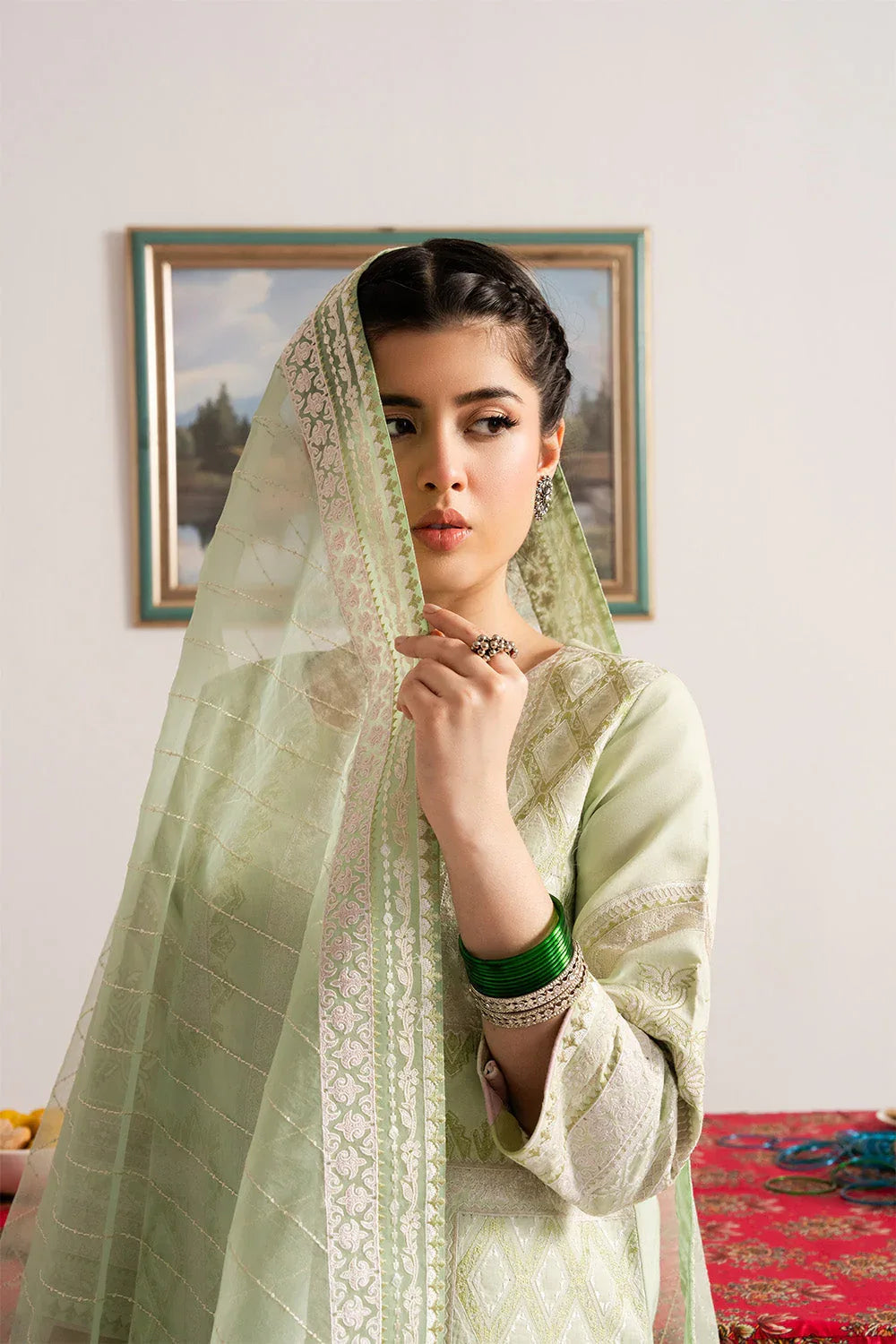 Maryum N Maria | Dali Luxe | LANA - MS50291 - Aqsa Fabrics