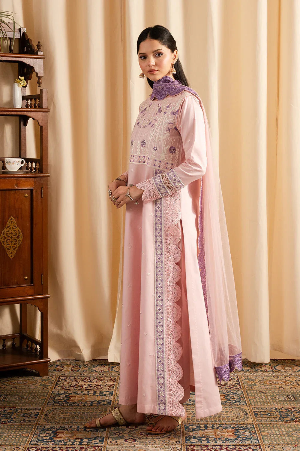 Maryum N Maria | Dali Luxe | SAKURA - MS50296 - Aqsa Fabrics