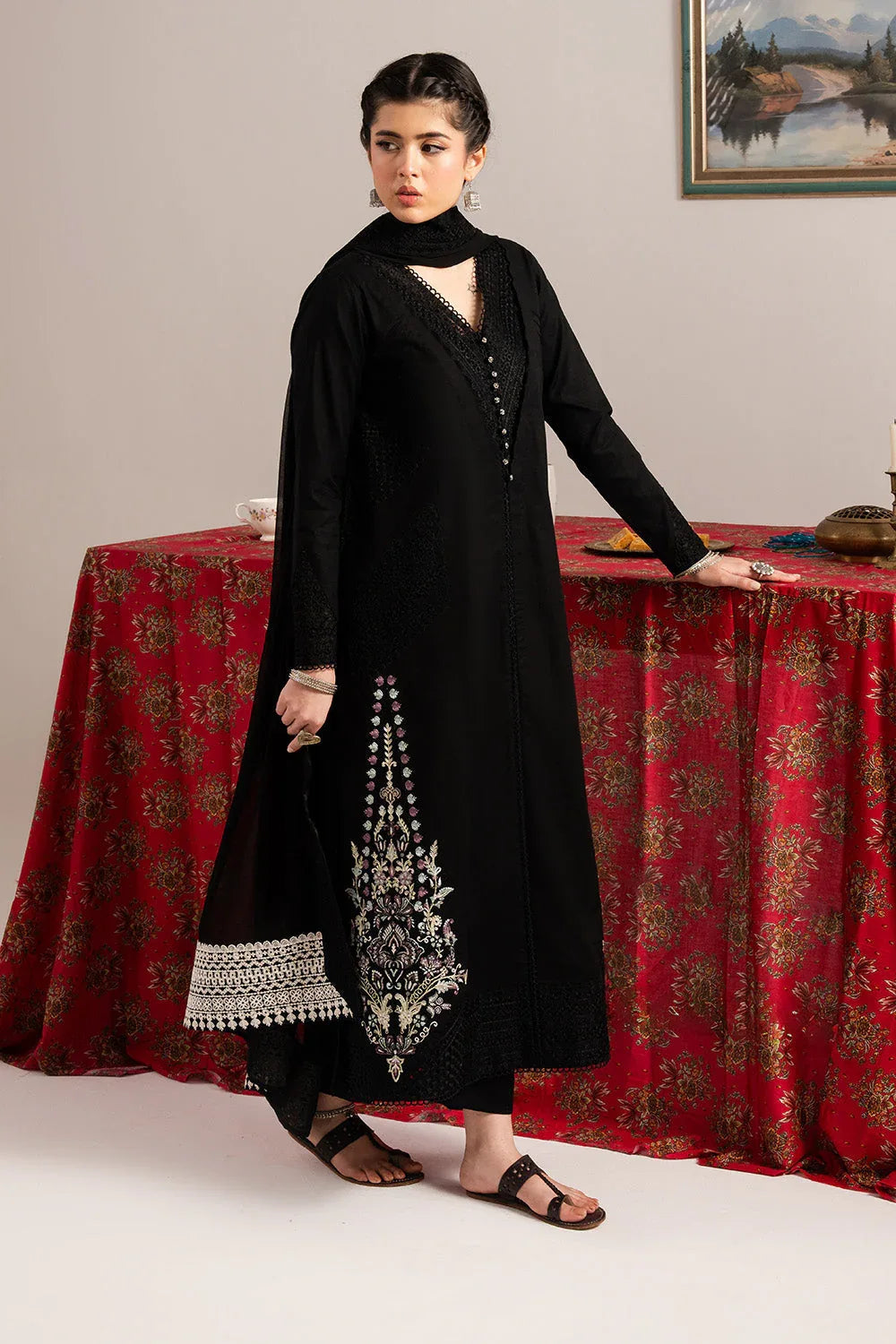 Maryum N Maria | Dali Luxe | ZARA - MS50298 - Aqsa Fabrics