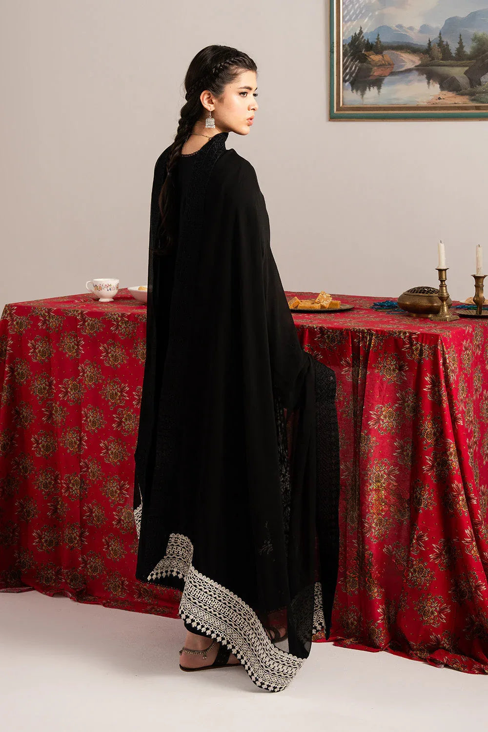 Maryum N Maria | Dali Luxe | ZARA - MS50298 - Aqsa Fabrics