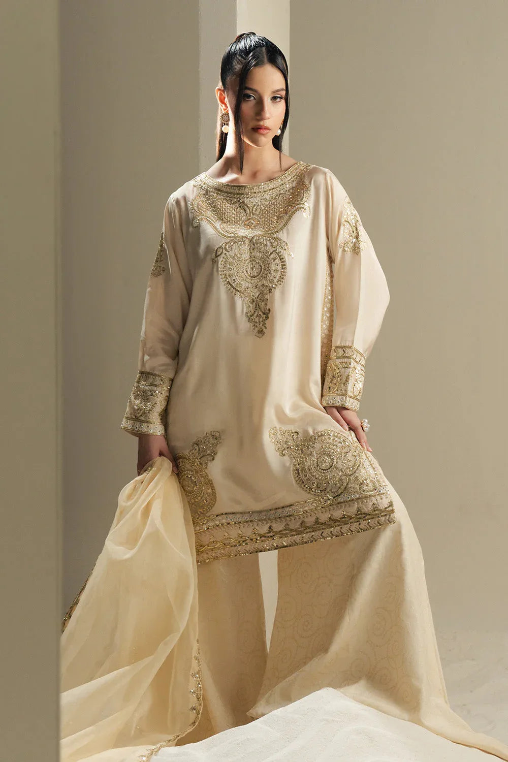 Maryum N Maria | Lyla Pret | LAGOM - MS50377 - Aqsa Fabrics