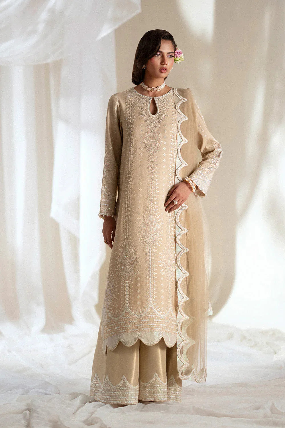 Maryum N Maria | Musawir Formals | NILI - MS50397 - Aqsa Fabrics