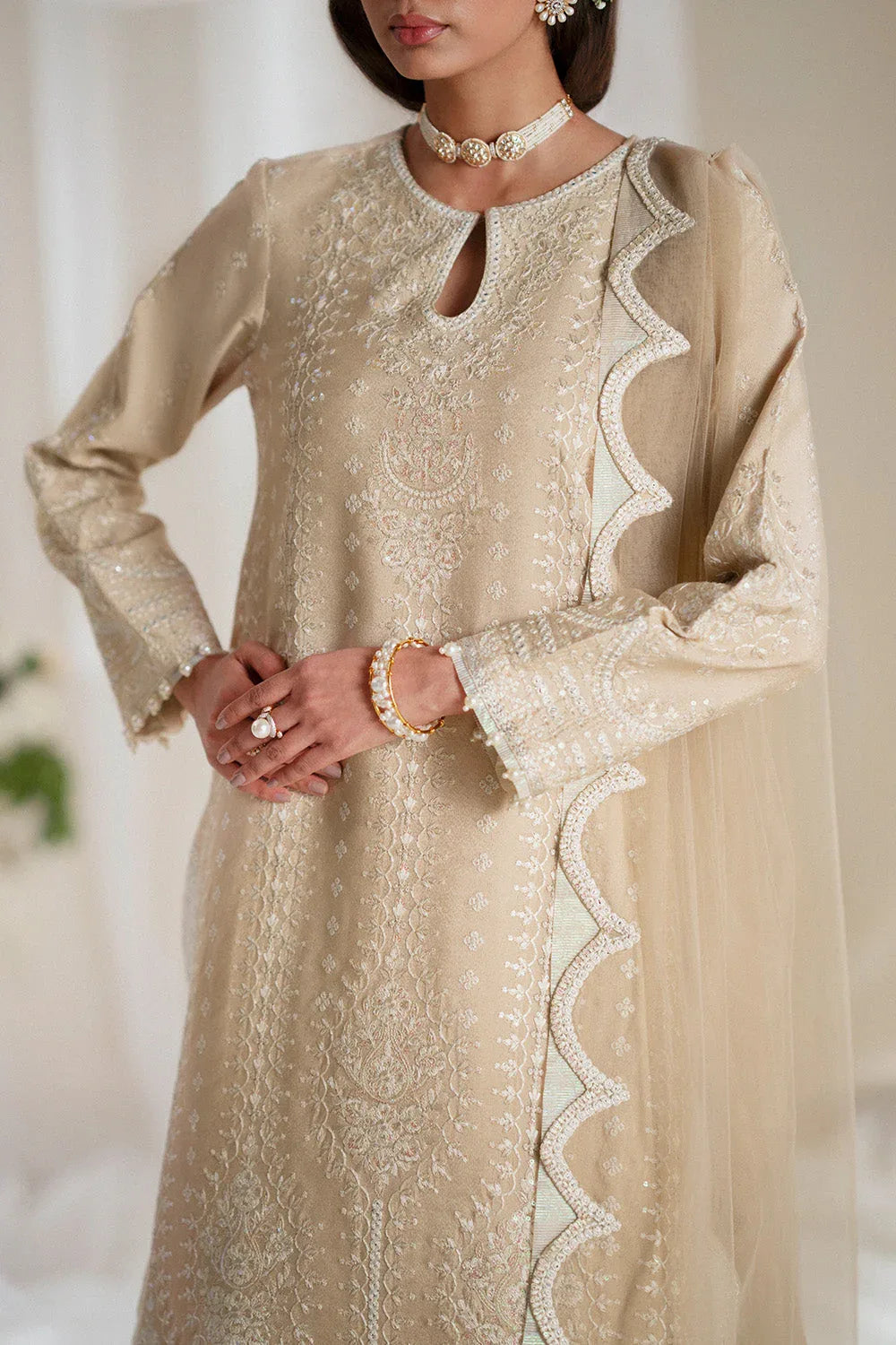 Maryum N Maria | Musawir Formals | NILI - MS50397 - Aqsa Fabrics