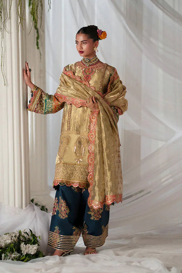 Maryum N Maria | Musawir Formals | NOYA - MS50398 - Aqsa Fabrics