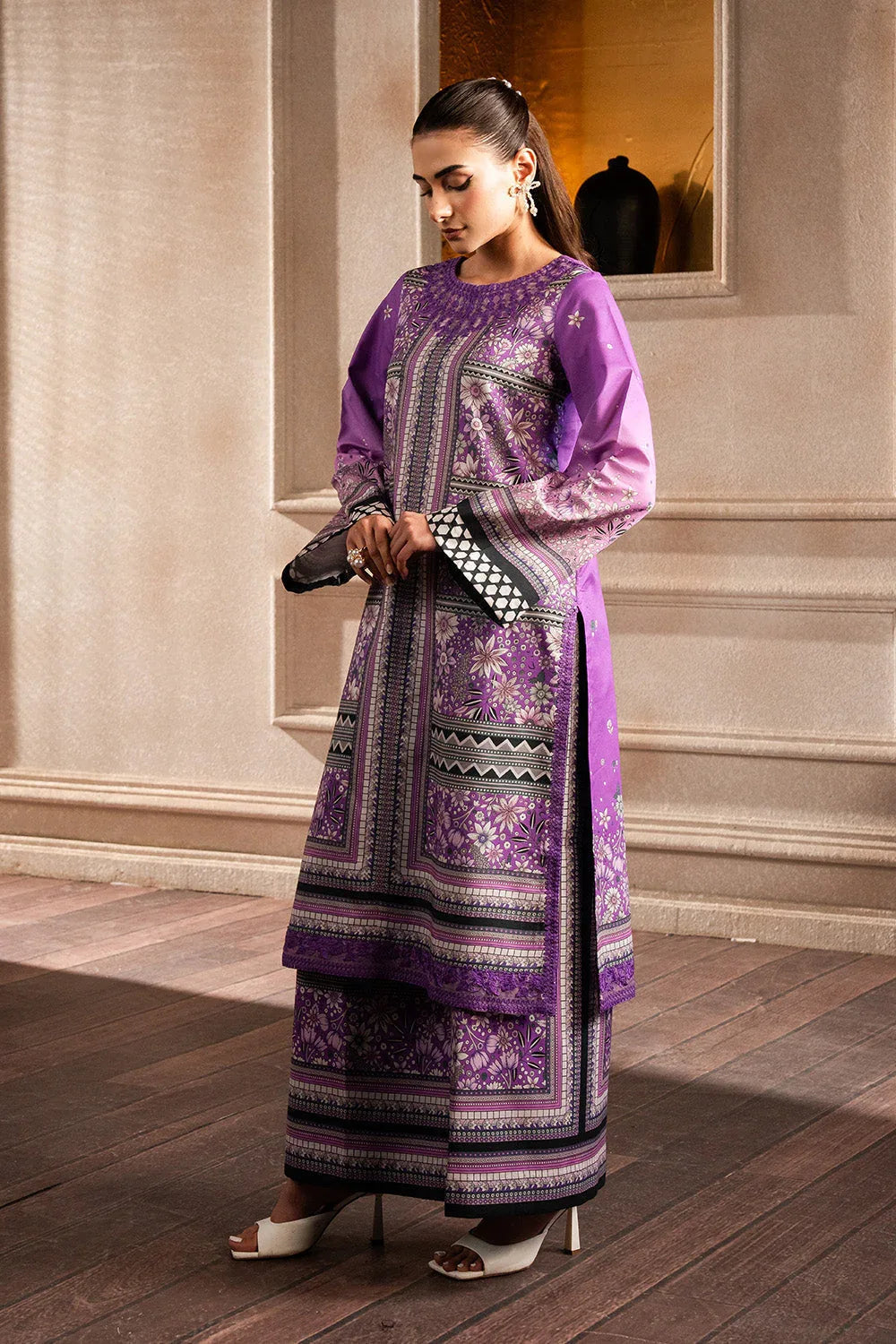 Maryum N Maria | Mah Casual Pret | EVERLY - MS50432 - Aqsa Fabrics