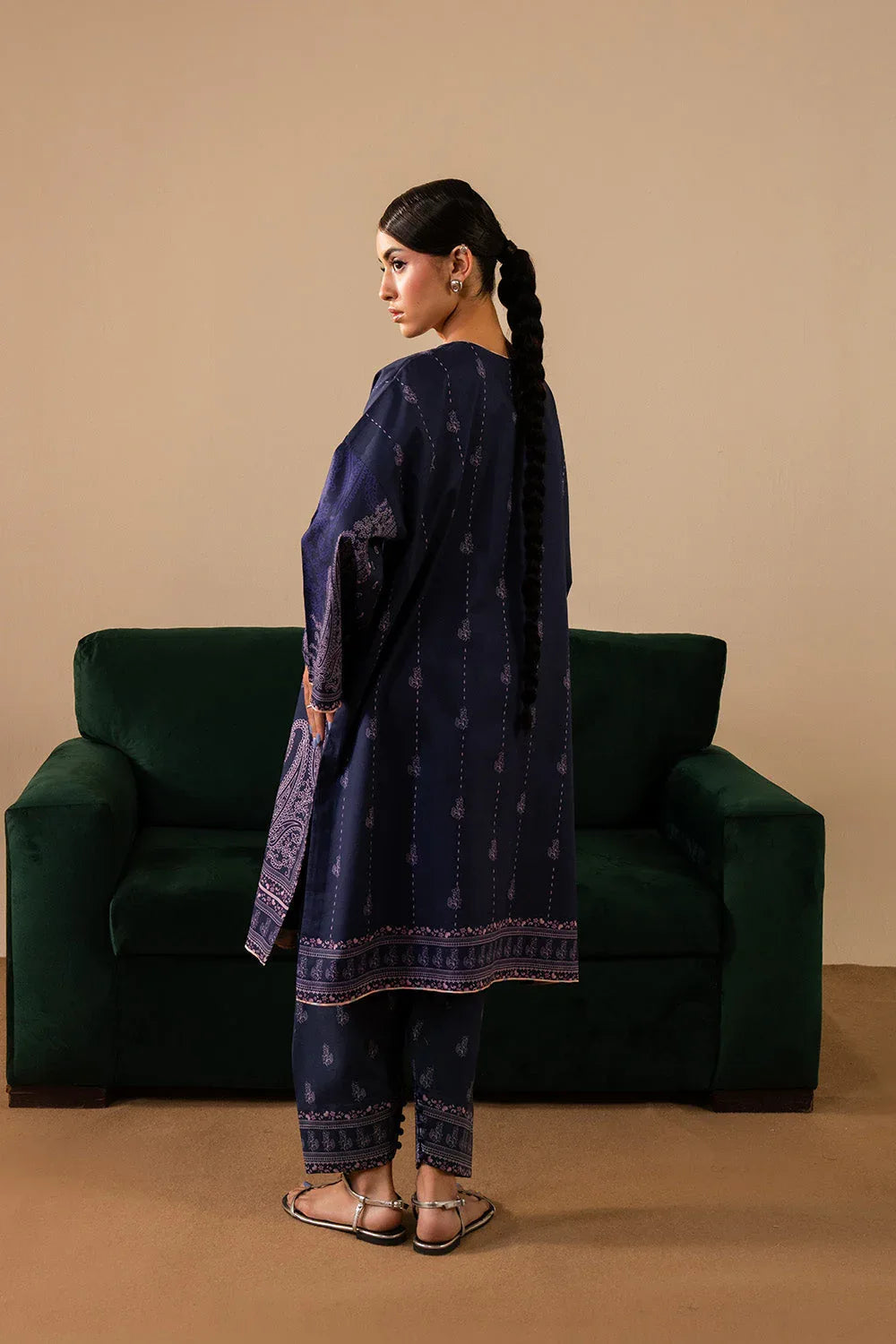 Maryum N Maria | Floren Lawn | ELLINOR - Aqsa Fabrics