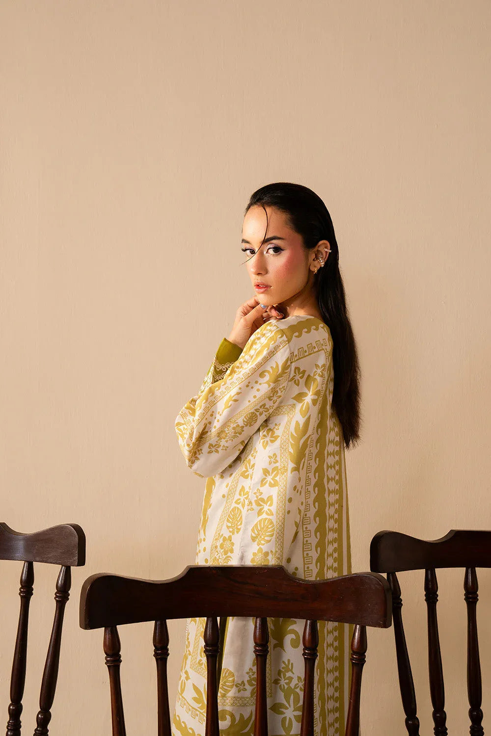 Maryum N Maria | Floren Lawn | ILLIANA - Aqsa Fabrics