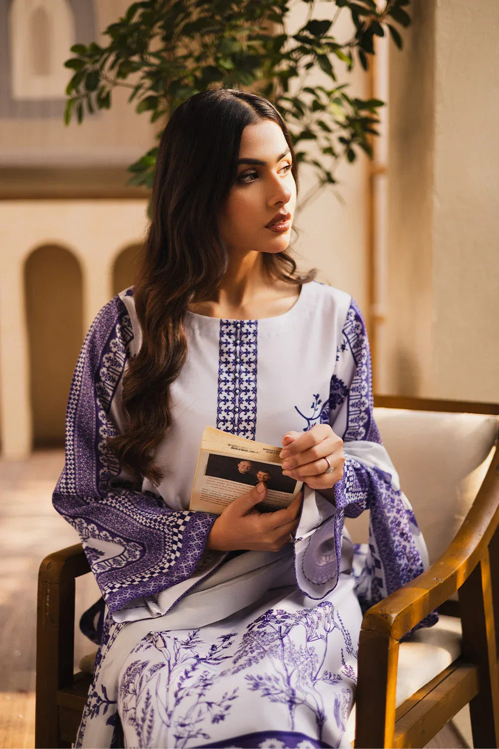 Maryum N Maria | Ceil 25 | ARYANA - Aqsa Fabrics
