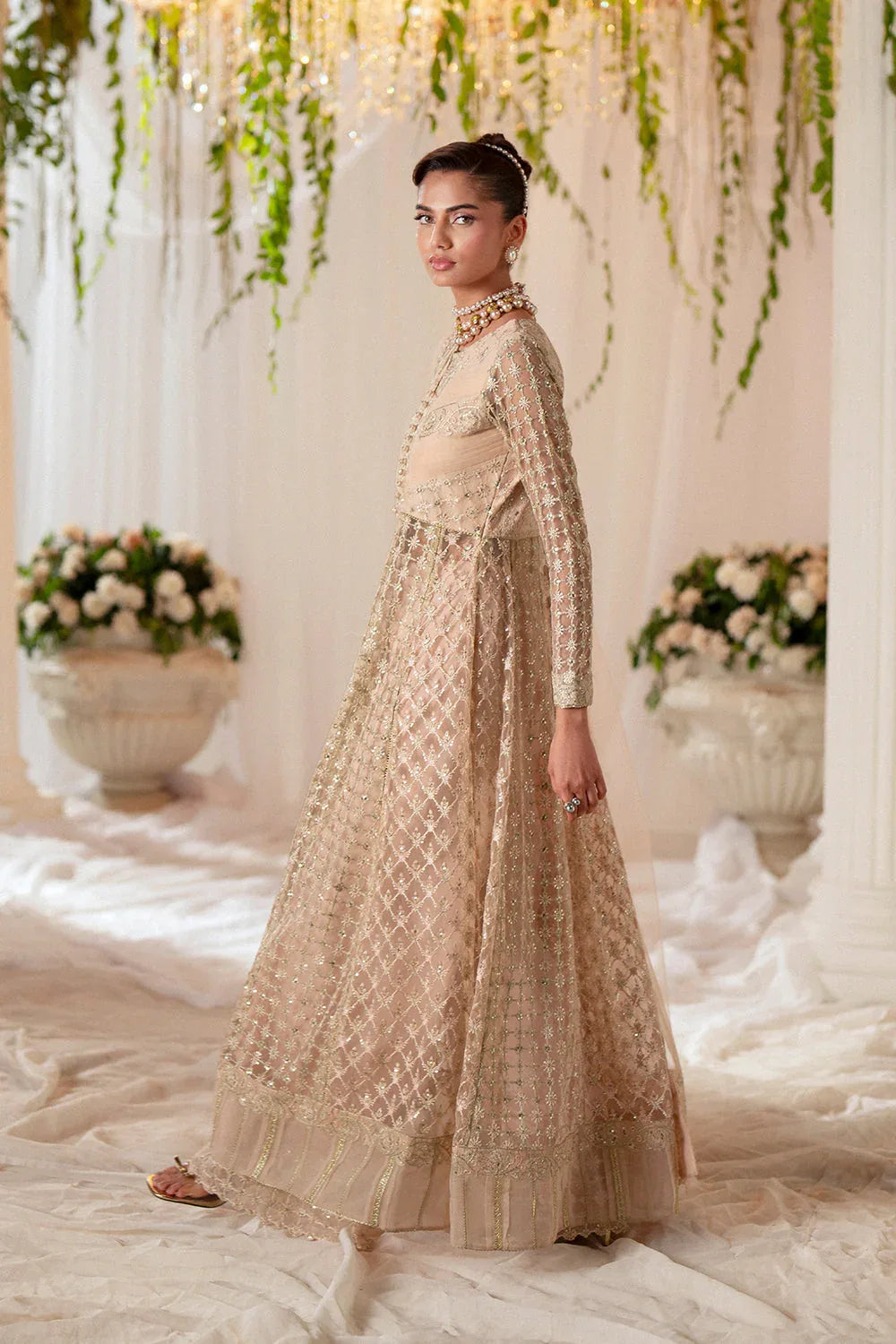 Maryum N Maria | Musawir Formals | LAADO - MS50391 - Aqsa Fabrics