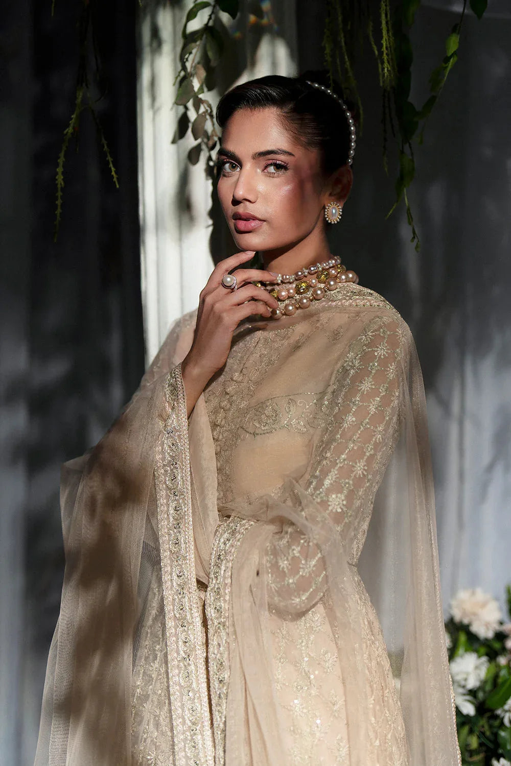 Maryum N Maria | Musawir Formals | LAADO - MS50391 - Aqsa Fabrics