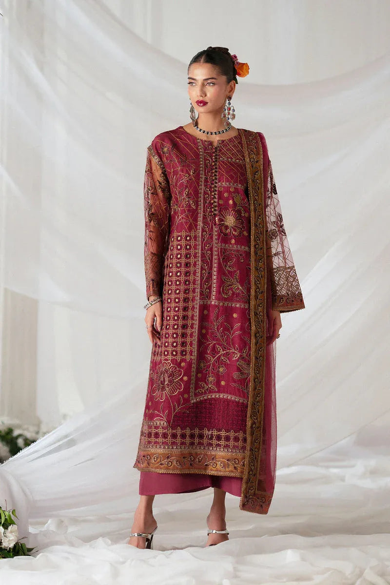 Maryum N Maria | Musawir Formals | NAVA - MS50394 - Aqsa Fabrics