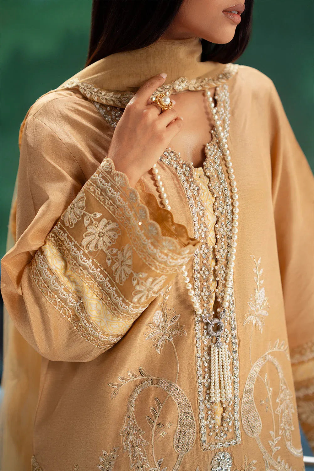 Maryum N Maria | Mushal Formals | BÉATRICE - MSU5543 - Aqsa Fabrics