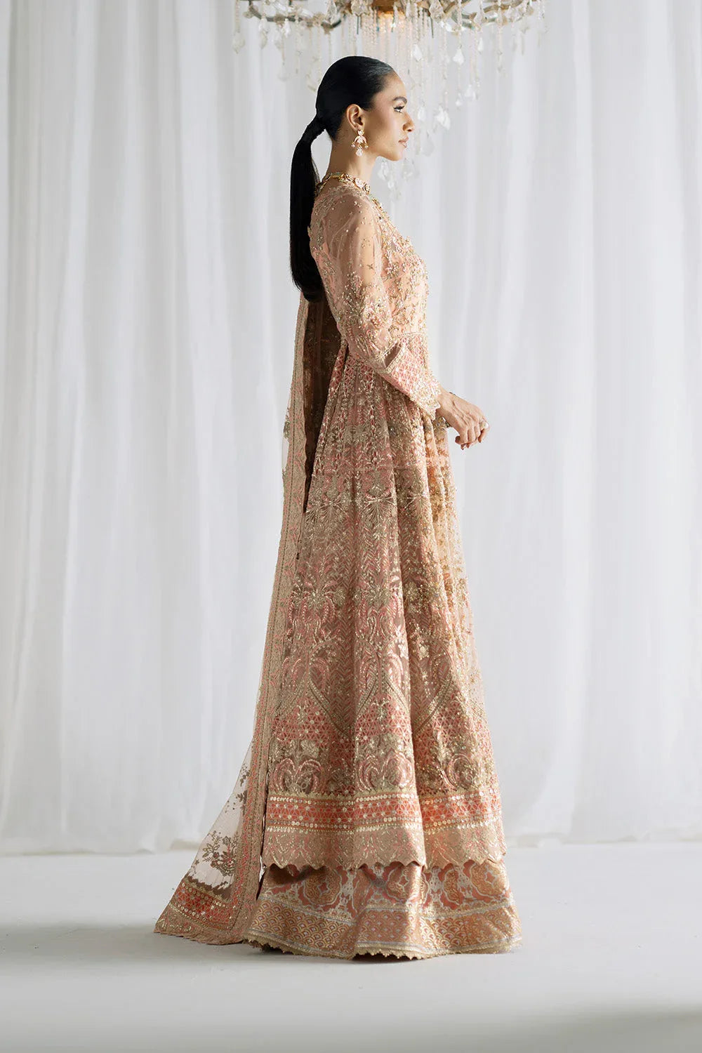 Maryum N Maria | Serene Wedding Dresses | AADHILAKSHMI - MSS5846 - Aqsa Fabrics