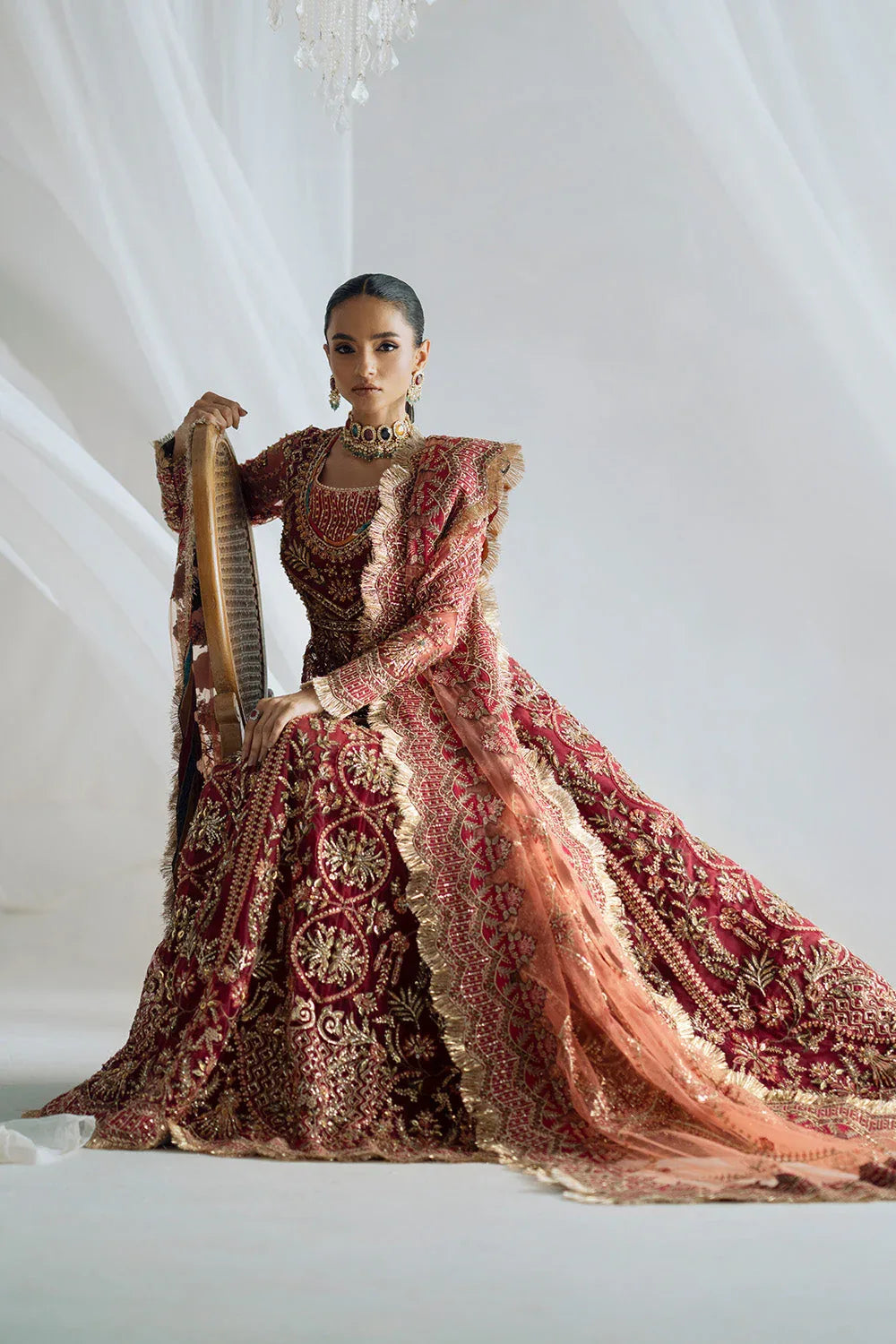 Maryum N Maria | Serene Wedding Dresses | AADHIRA - MSS5847 - Aqsa Fabrics