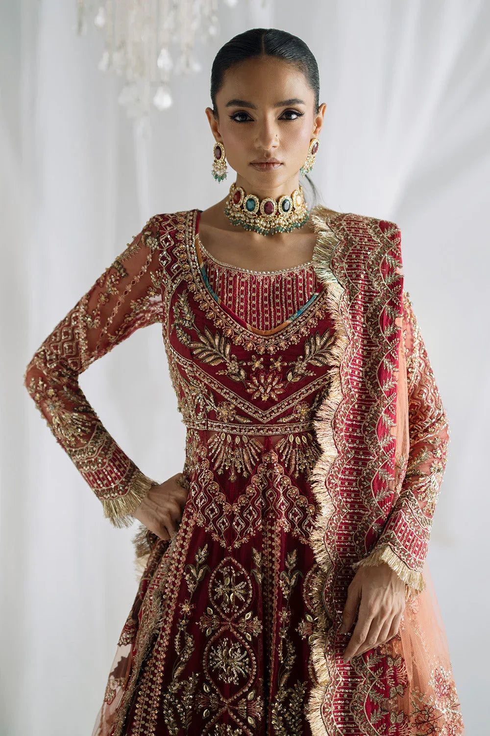 Maryum N Maria | Serene Wedding Dresses | AADHIRA - MSS5847 - Aqsa Fabrics