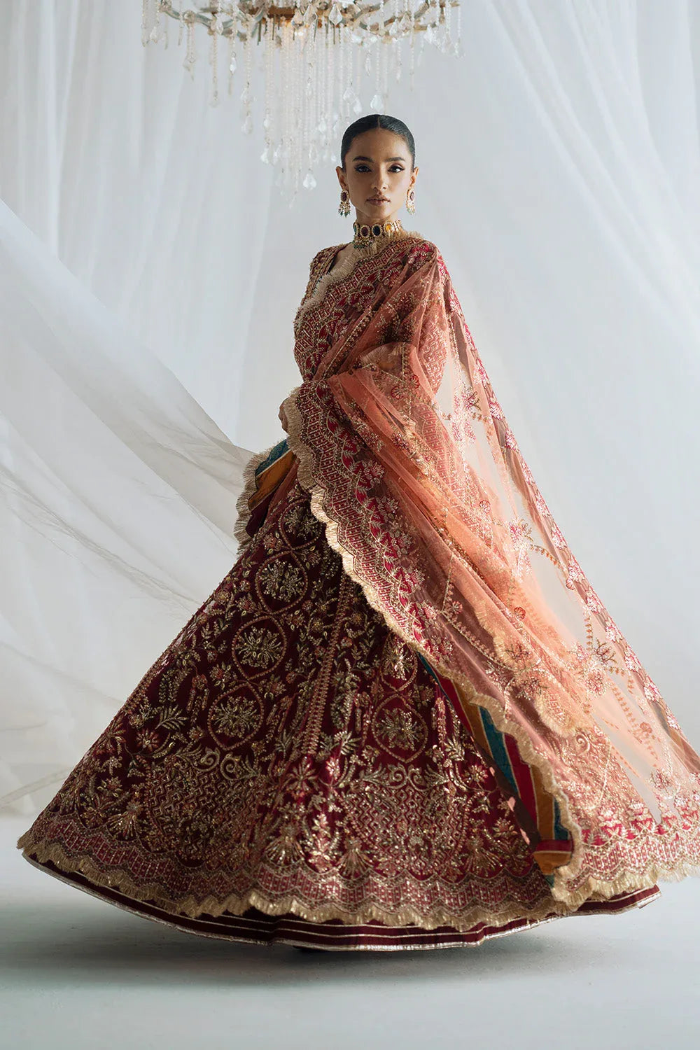 Maryum N Maria | Serene Wedding Dresses | AADHIRA - MSS5847 - Aqsa Fabrics