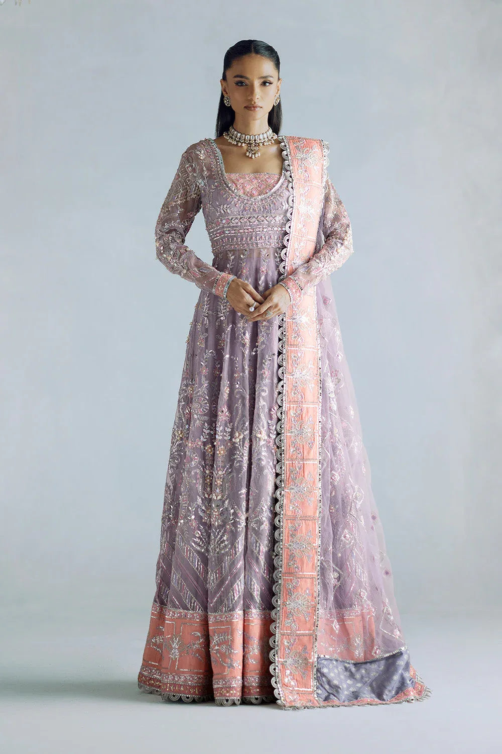 Maryum N Maria | Serene Wedding Dresses | AADUMAYIL - MSS5849 - Aqsa Fabrics