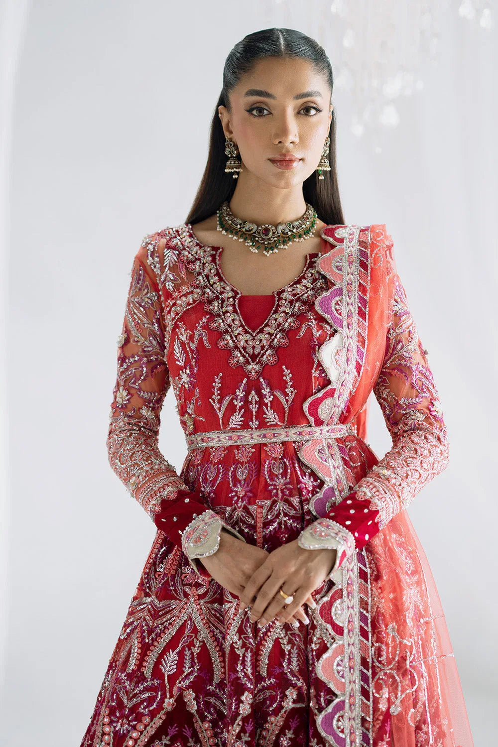 Maryum N Maria | Serene Wedding Dresses | AAMANI - MSS5850 - Aqsa Fabrics