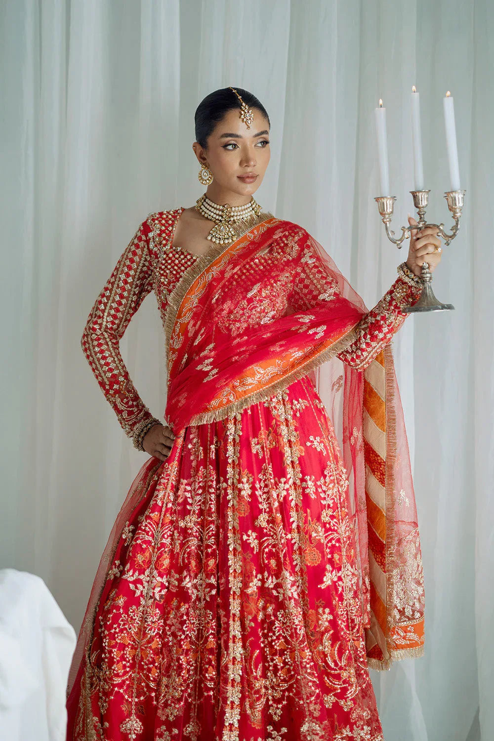 Maryum N Maria | Serene Wedding Dresses | AARADHANA - MSS5851 - Aqsa Fabrics