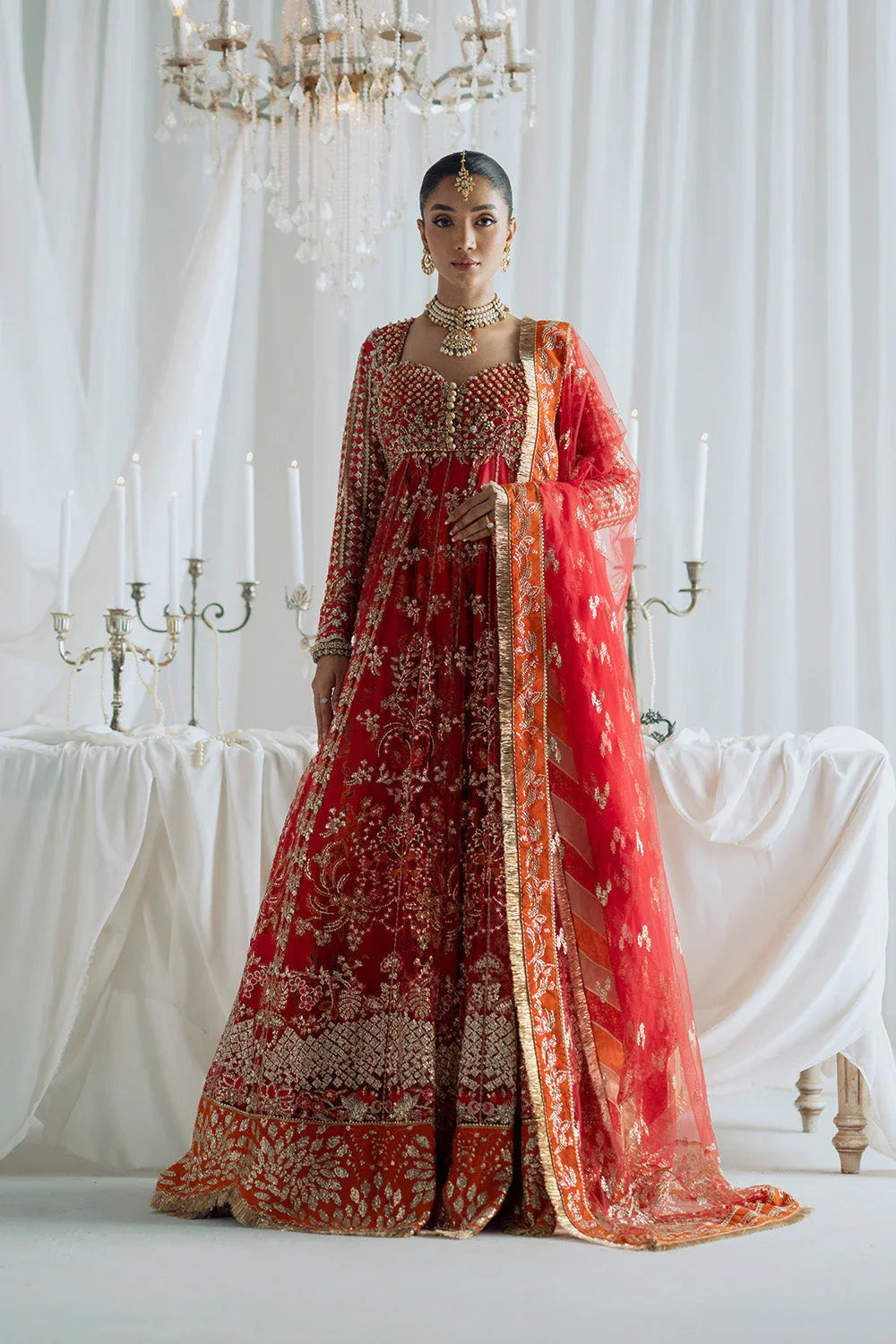 Maryum N Maria | Serene Wedding Dresses | AARADHANA - MSS5851 - Aqsa Fabrics