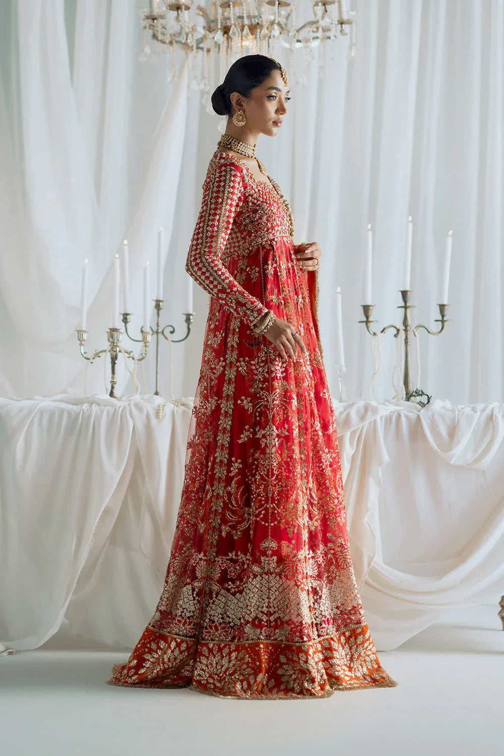 Maryum N Maria | Serene Wedding Dresses | AARADHANA - MSS5851 - Aqsa Fabrics