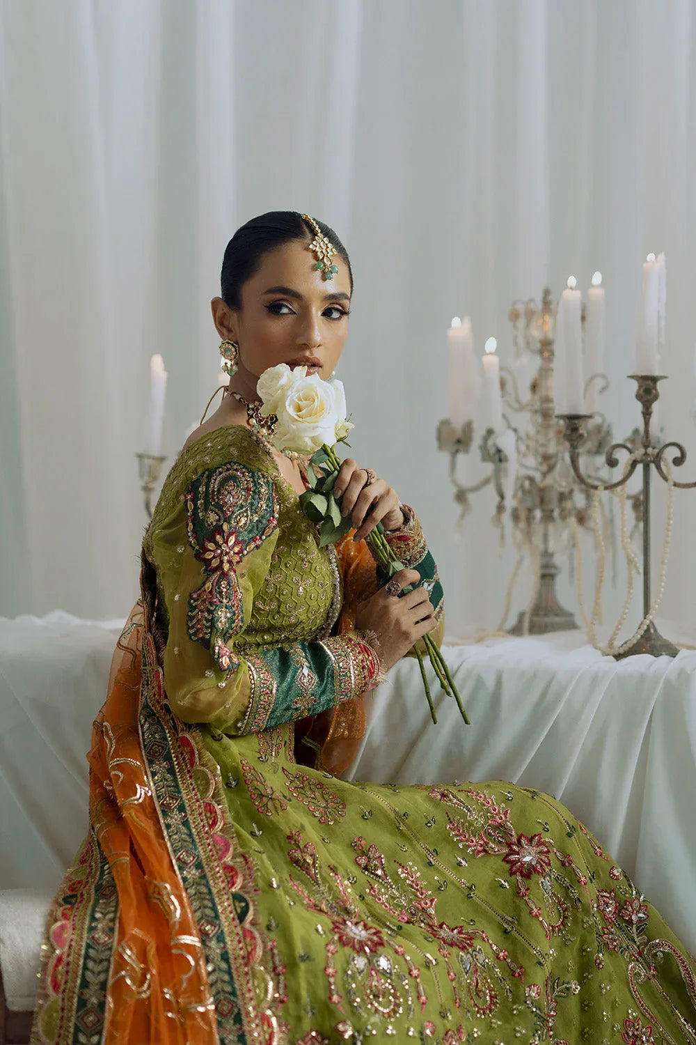Maryum N Maria | Serene Wedding Dresses | AARANAM - MSS5852 - Aqsa Fabrics