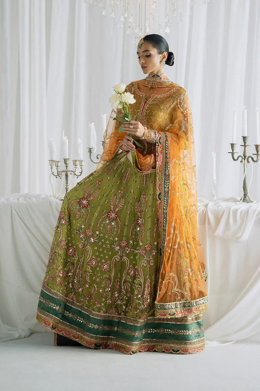 Maryum N Maria | Serene Wedding Dresses | AARANAM - MSS5852 - Aqsa Fabrics
