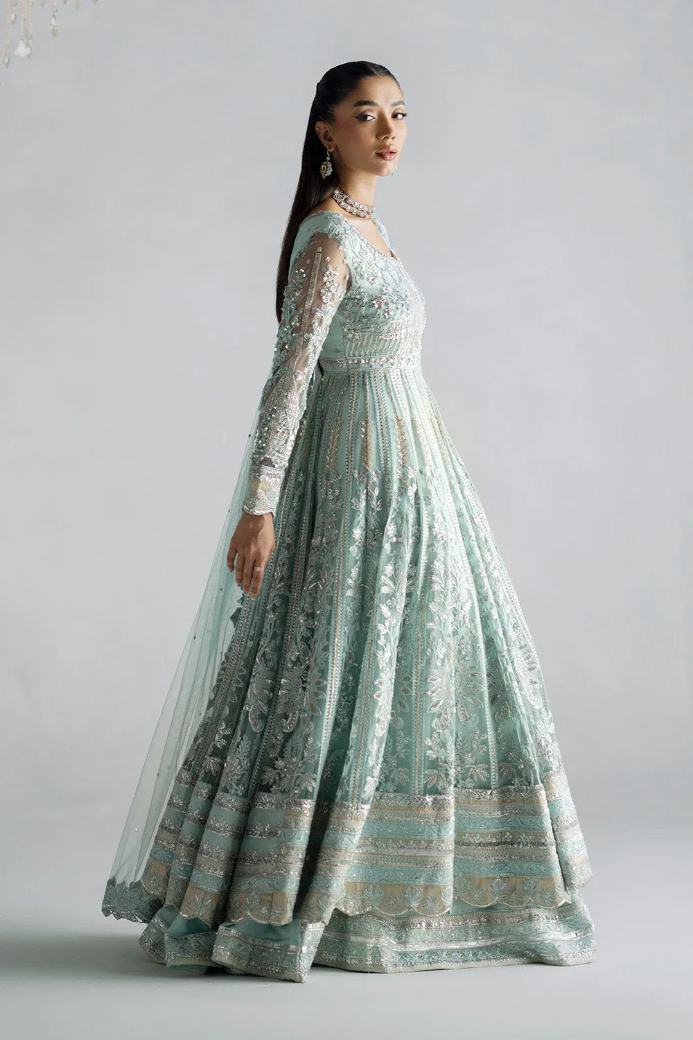 Maryum N Maria | Serene Wedding Dresses | AARTHI - MSS5853 - Aqsa Fabrics