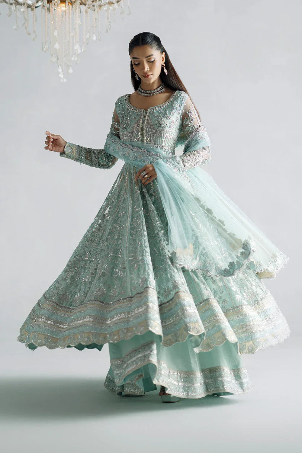 Maryum N Maria | Serene Wedding Dresses | AARTHI - MSS5853 - Aqsa Fabrics