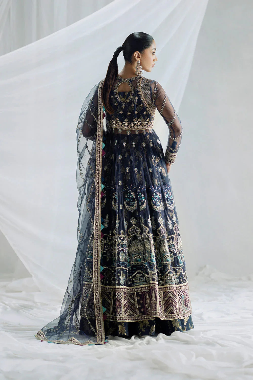 Maryum N Maria | Serene Wedding Dresses | AARUTHIRA - MSS5854 - Aqsa Fabrics