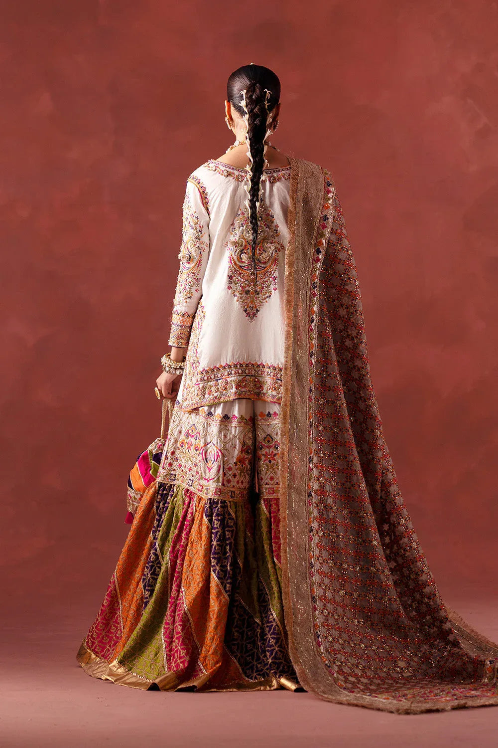 Maryum N Maria | Luxury Silk | MEHNDI NIGHT - MSS5895 - Aqsa Fabrics