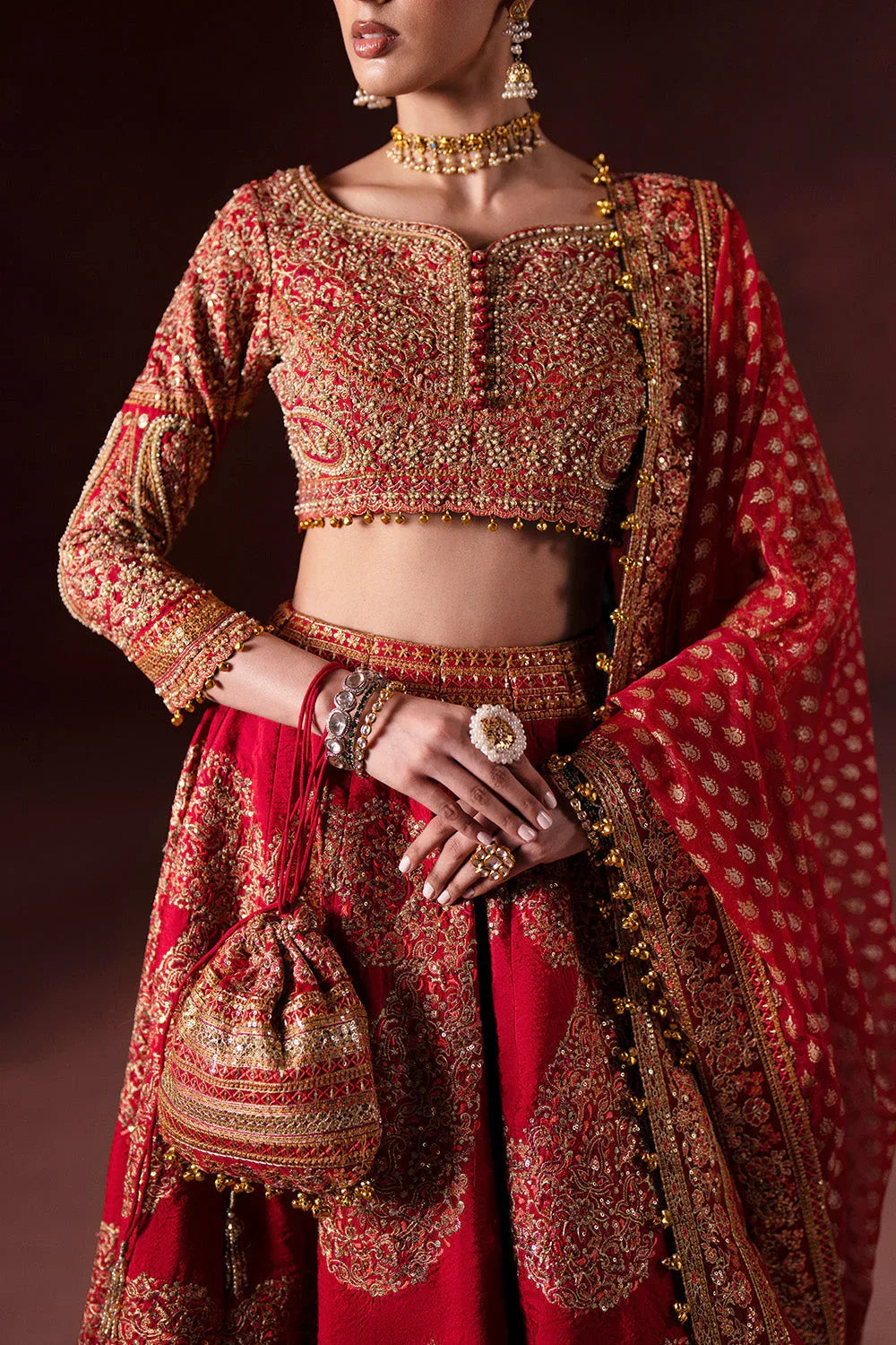 Maryum N Maria | Luxury Silk | BARAAT DAY - MSS5896 - Aqsa Fabrics