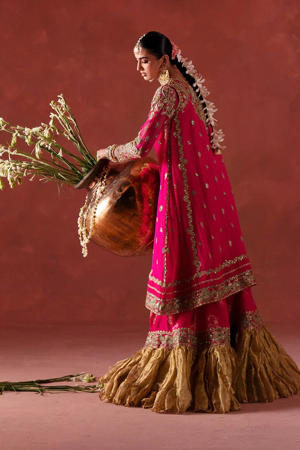 Maryum N Maria | Luxury Silk | DHOOLAK - MSS5898 - Aqsa Fabrics
