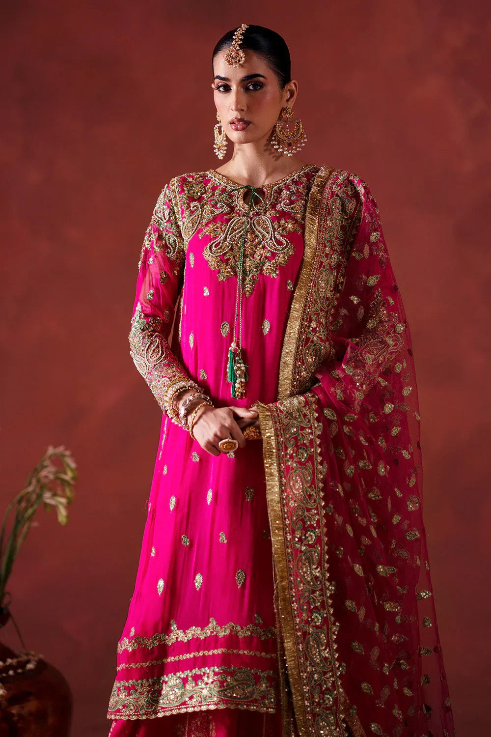 Maryum N Maria | Luxury Silk | DHOOLAK - MSS5898 - Aqsa Fabrics