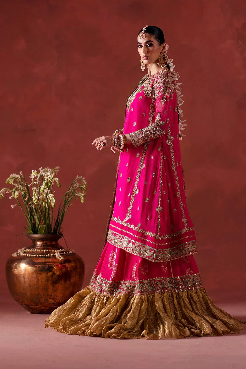 Maryum N Maria | Luxury Silk | DHOOLAK - MSS5898 - Aqsa Fabrics