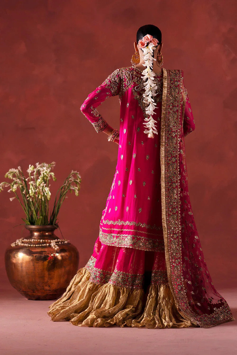 Maryum N Maria | Luxury Silk | DHOOLAK - MSS5898 - Aqsa Fabrics