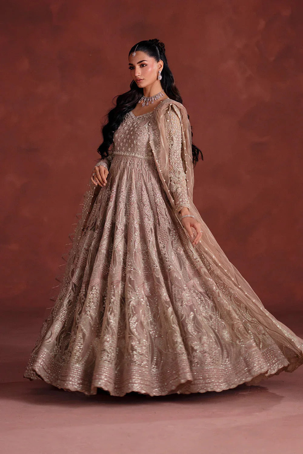 Maryum N Maria | Luxury Silk | WALIMA PARTY - MSS5899 - Aqsa Fabrics