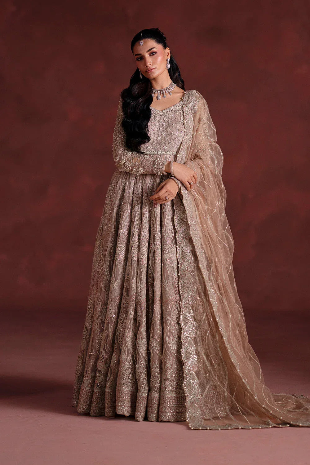 Maryum N Maria | Luxury Silk | WALIMA PARTY - MSS5899 - Aqsa Fabrics