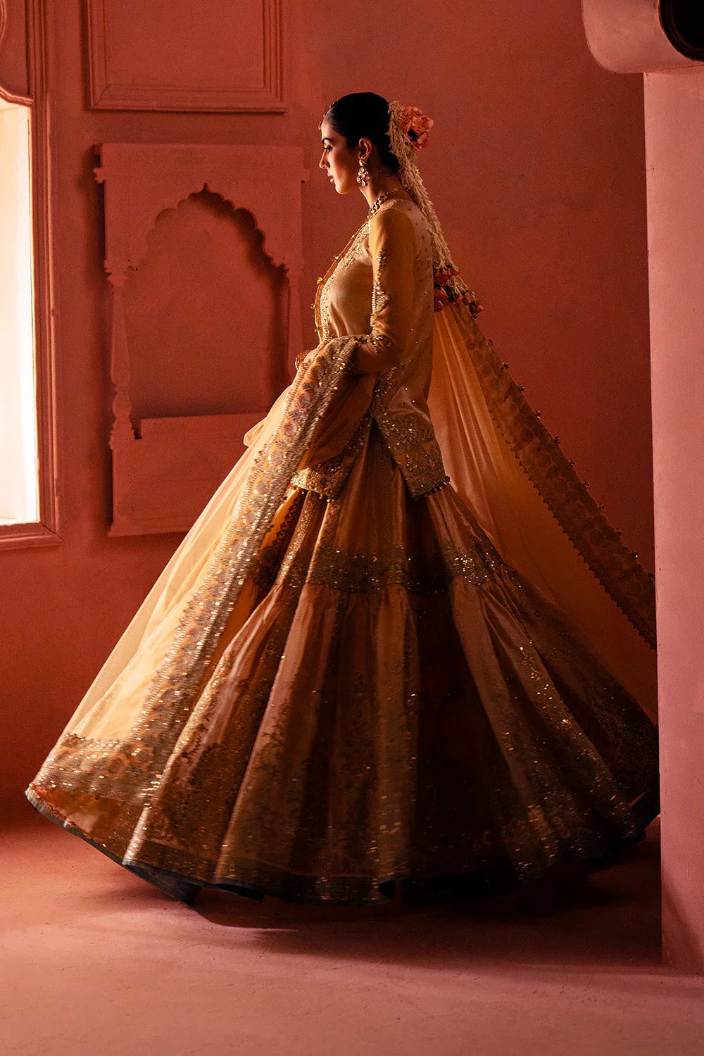 Maryum N Maria | Luxury Silk | NIKKAH RITUAL - MSS5901 - Aqsa Fabrics