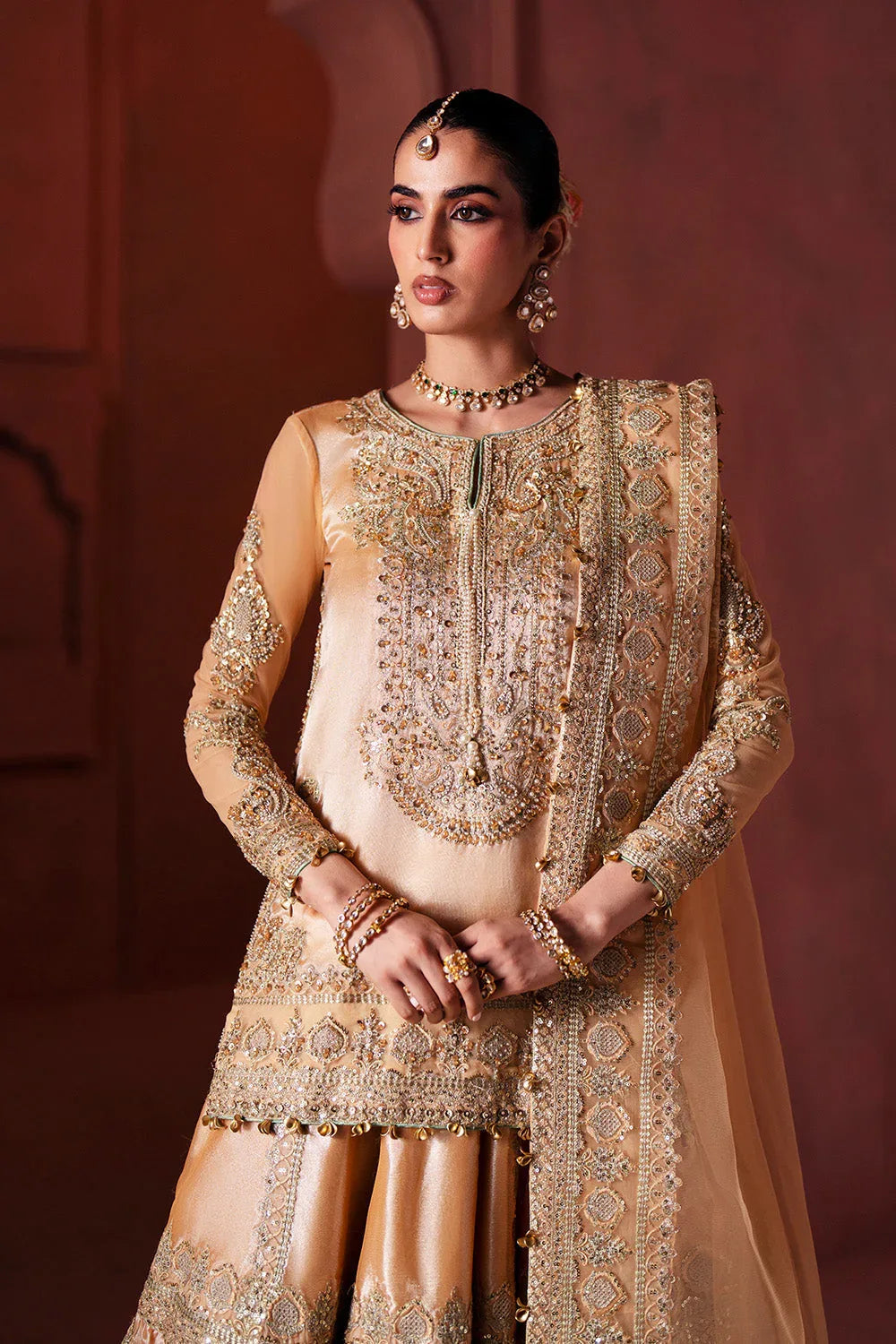 Maryum N Maria | Luxury Silk | NIKKAH RITUAL - MSS5901 - Aqsa Fabrics
