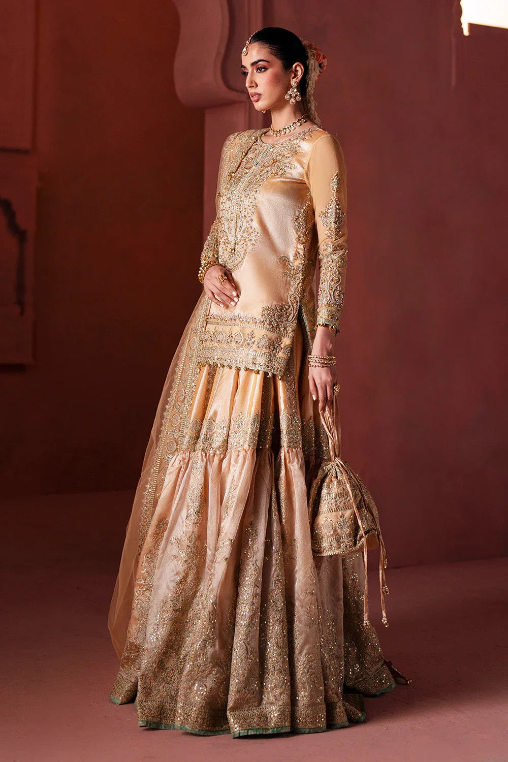 Maryum N Maria | Luxury Silk | NIKKAH RITUAL - MSS5901 - Aqsa Fabrics