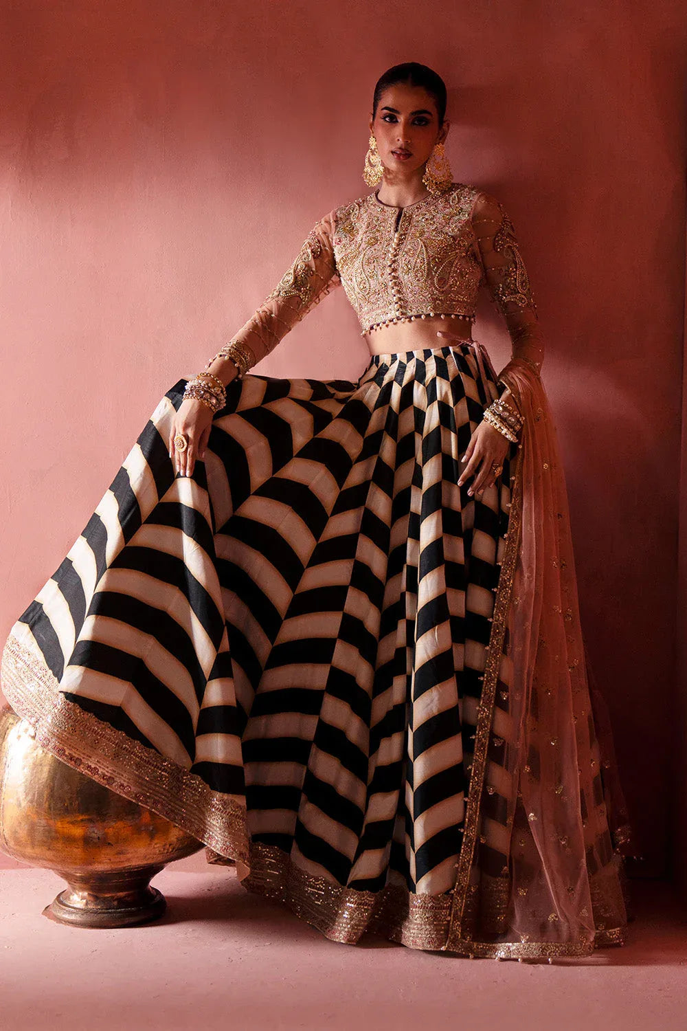 Maryum N Maria | Luxury Silk | QAWALI NIGHT - MSS5902 - Aqsa Fabrics
