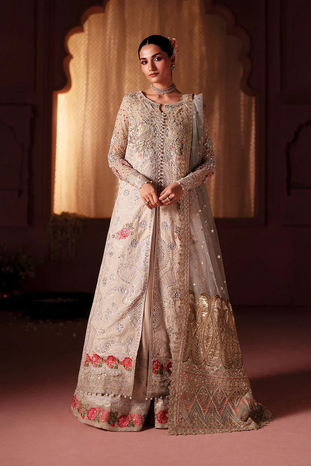 Maryum N Maria | Luxury Silk | ENGAGEMENT HUES - MSS5903 - Aqsa Fabrics