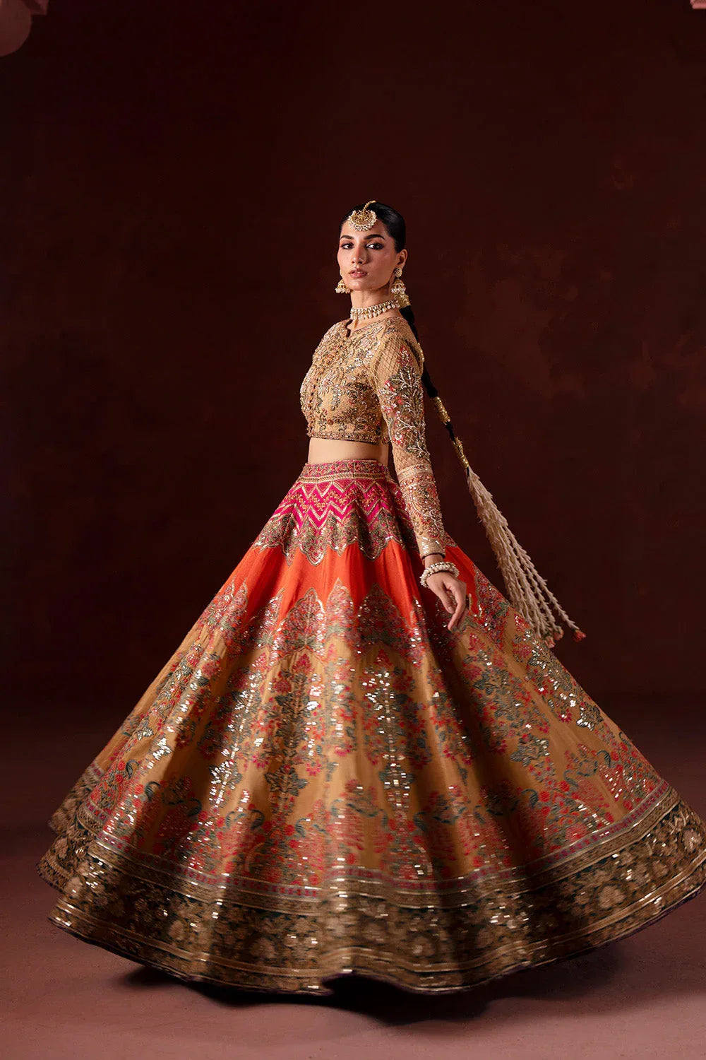 Maryum N Maria | Luxury Silk | RUNG DE BASANTI - MSS5904 - Aqsa Fabrics